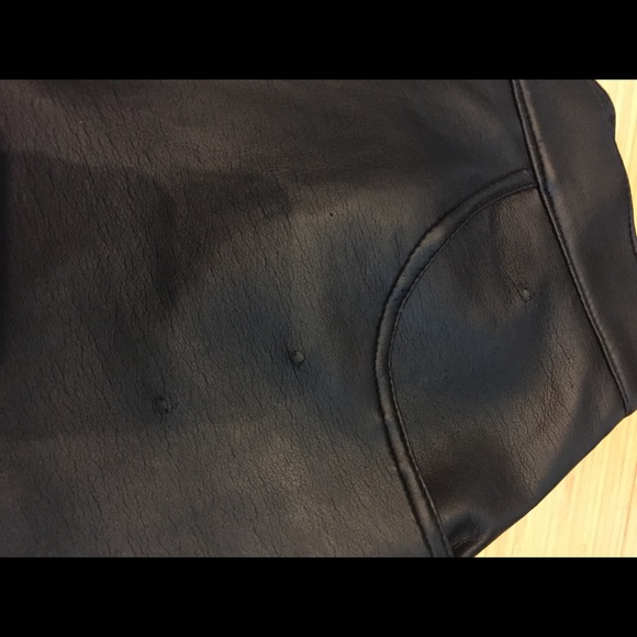 Vintage Vegan Leather High Waisted Shorts - Picture 6 of 6